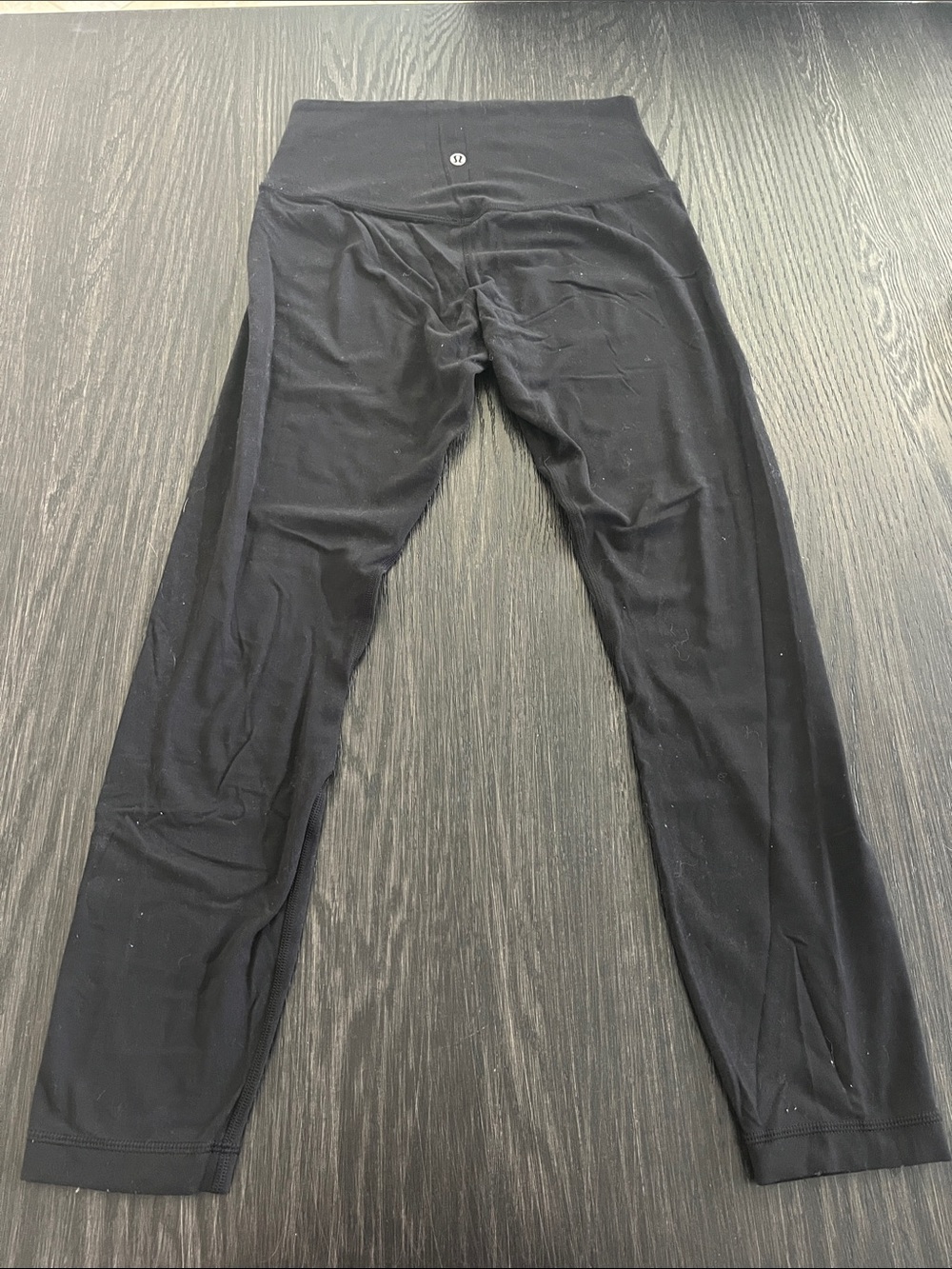 Lululemon Black Cropped Athletic Leggings